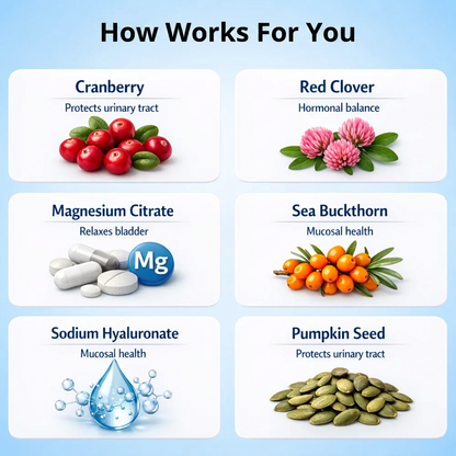 Saviora-Naturally Improves Bladder Leaks, Urgency and Nighttime Bathroom Trips